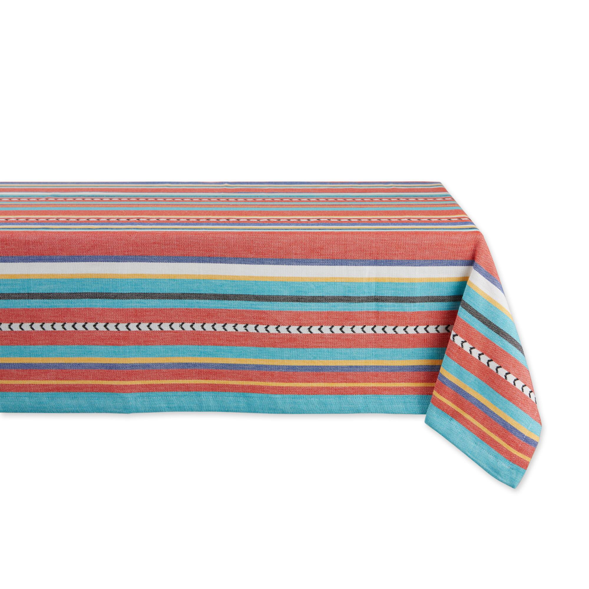 Verano Stripe Tablecloth 60" x 84"